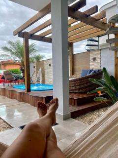 Casa com piscina - Bombinhas - 0
