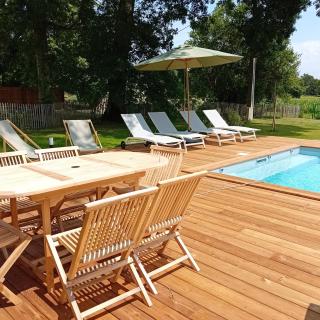 Maison neuve avec piscine chauffée, 4 kms de Contis plage - 6