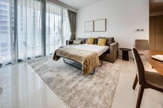 Pleasant apartment with the beach access - Dubai - 3