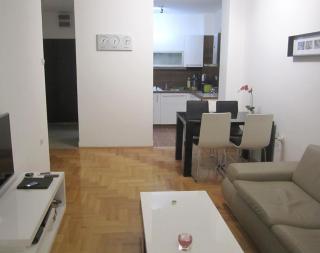 65 square meters Designer Apartment in heart of city - River view ! Park for free - Niš - 8