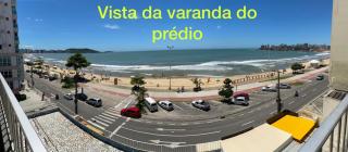 Flat Vista Mar 109 - Praia do Morro - prédio frente Mar - varanda com vista mar - elevador - atravessou a avenida, ja esta na Praia - internet - com garagem para carro pequeno - Guarapari - 4