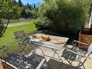 Sachrang: Ferien-Wohnung am See mit Bergblick - Sachrang - 8