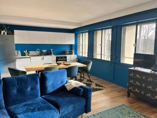 Appartement spacieux 2 chambres avec vue sur le Rhône et parc - 5