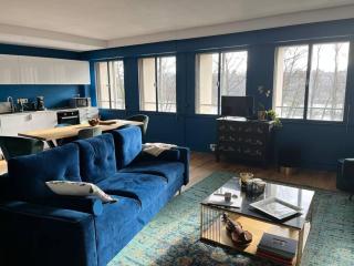 Appartement spacieux 2 chambres avec vue sur le Rhône et parc - 2