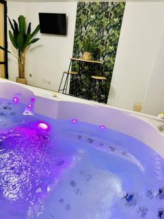 Suite romantique avec jacuzzi privatif - Rians - 6