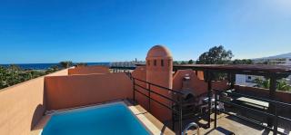 Homes of Spain, Apartamentos Paraiso Vera Playa, Ed Tahiti, Atico H de 2 dormitorios con piscina privada en solárium y barbacoa, pie de playa, WIFI - 3