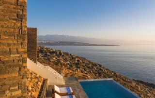 Luxury seafront design villa Akrotiri (owner listing) - Tersanas - 1