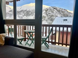 Appartement cosy 4 pers. à Valloire, proche centre & pistes, balcon, parking, casier à skis - FR-1-263-529 - Valloire - 1