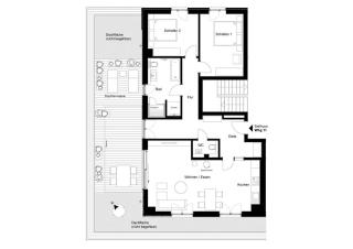 Sielhuus 11 Ferienwohnung mit Dachterrasse und Infrarotsauna und Kamin für bis zu 4 Personen in Fedderwardersiel! - Fedderwardersiel - 1