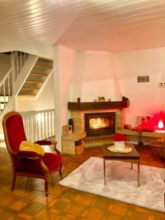 Cheerful villa with fireplace, bath-tub and garden - Noville - 4