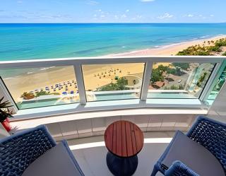 Flat Beira-Mar em Hotel de Alto Padrão - Andar Alto - Vista mar - 8