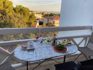Duplex à Sète - Vue sur Mer, Piscine et Parking - Sète - 8