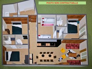L'écrin appartement 4 chambres 4 salles d eau - Les Deux Alpes - 4