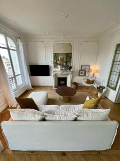 Grand appartement Haussmannien à 12 min de Paris - chic spacious classic Parisian apartment - Enghien-les-Bains - 8