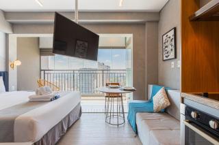 Easy Star - Lindo Studio ao lado do metrô em Moema - SQ01H - 2