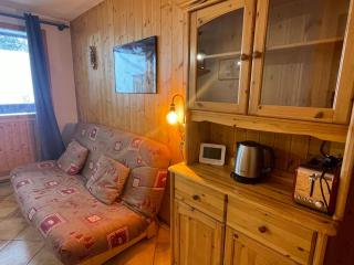 Studio 4 pers à Méribel-Mottaret, pieds des pistes, terrasse et TV - FR-1-411-924 - 9