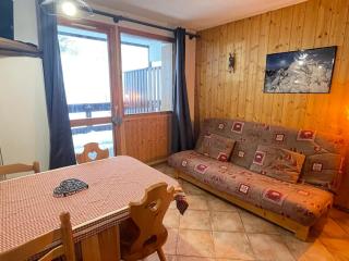 Studio 4 pers à Méribel-Mottaret, pieds des pistes, terrasse et TV - FR-1-411-924 - 3