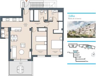 Heerlijk penthouse, dakterras met prachtig zeezicht, kingsize bed, zwembad, 700m van strand - Torre de Benagalbón - 3