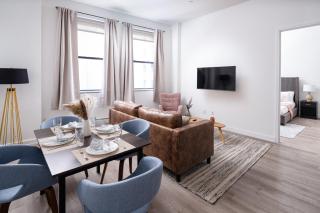 Chic 1BD with Rooftop W/D in Unit Downtown - Nova Iorque - 0