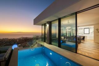 200m NEW Villa E with priv/heated pool, ocean view. - Adeje - 0