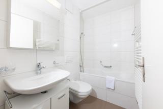 Modern crossing apartment facing Piz Rosatsch - 5