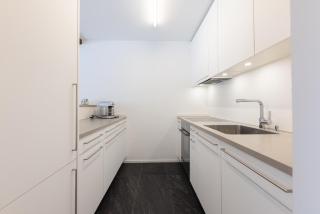 Modern crossing apartment facing Piz Rosatsch - 8