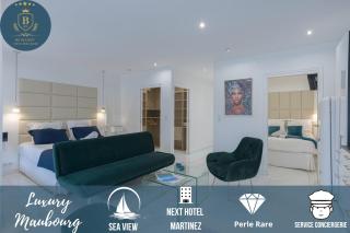 Luxury Maubourg - Vue mer - Croisette 50m plage - Clim - terrasse - Cannes - 0