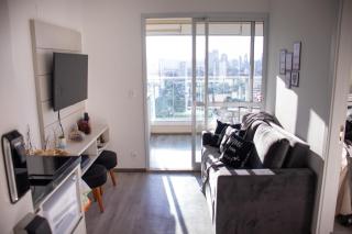 Apto Aconchegante de 1 Quarto e 2 TVs no Brooklin - São Paulo - 0