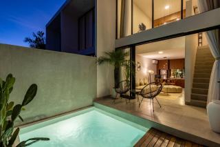 4 mins to beach/Finns/Atlas - New LUXE Pool Loft - Kerobokan - 8