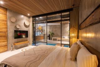 10 mins to beach - BRAND NEW 1 BD w/Pool + Netflix - Canggu - 0