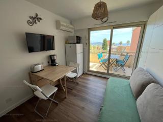 Studio cabine à 100m plage et commerces avec climatisation et parking - FR-1-100-326 - Cavalaire-sur-Mer - 7