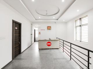 Hotel O Manjushree Boarding & Lodging nearby Dr.BR Ambedkar Stadium Basveshwar nagar - 9