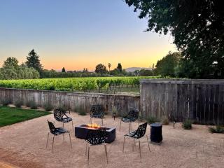 Outdoor Fire-pit, Jacuzzi & BBQ w/ Vineyard Views! - 0