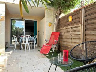 Studio cabine avec piscine, parking privé et terrasse - 4 couchages, Le Lavandou - FR-1-251-478 - Le Lavandou - 9