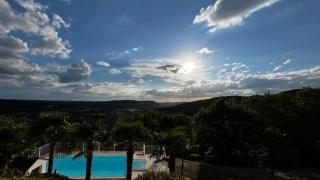 Maison belle vue et piscine - Cazoulès - 0