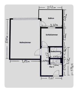 Moderne und zentral gelegene Ferienwohnung in Braunlage mit Rodelpiste und Start Ski Langlauf in 300 Metern Entfernung - Braunlage - 4
