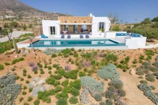 ELEONAS Paros estate - villas with partially private pools & professional tennis court - 7