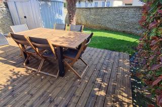 Maison avec jardin. - Troarn - 2
