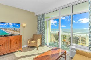 Oceanfront Studio With Massive Indoor Waterpark! Water Slides and More! Dunes Village Resort 347 - 0