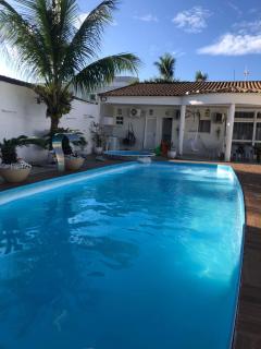 Casa Guarujá Esquina com Beira mar com Piscina grande na Enseada Pé na areia 50 metros - Guarujá - 0