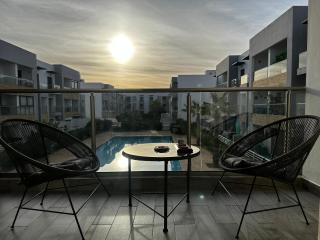 Ocean Palm Aρραrt Pοοl Vieω - 2