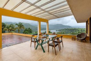 SaffronStays Le Farm By The Lake In Kamshet - Pool, Jacuzzi and Lake Access - Somavadi - 0