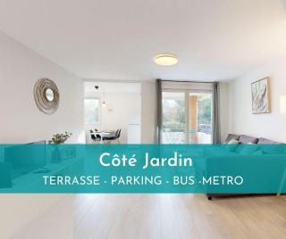 My Cozy Flat - Côté Jardin - Parking - Terrasse - Toulouse - 0