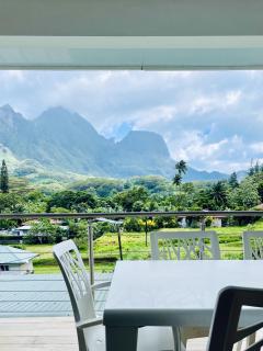 Moorea villa neuve, vue panoramique - Painapo Lodge Ho'e - Paopao - 8