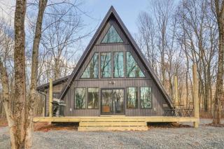 Modern A-frame in woods with Sauna, HotTub, Privacy - 8