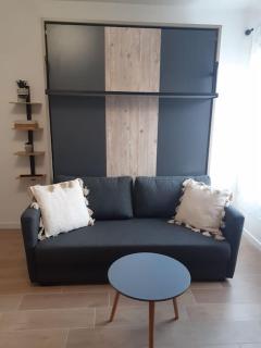 Studio climatisé avec une place de parking et classé 2 étoiles à la Faviére - Bormes-les-Mimosas - 5