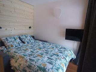 Studio rénové plein sud, terrasse-jardinet, 4 pers, proche pistes et commerces, stationnement privé. - FR-1-445-204 - Montgenèvre - 9