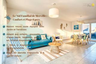 Le Nid Familial de Merville Maison neuve proche Plage 6 pers - Merville-Franceville-Plage - 0