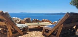Sea view Eco house with private pool, 250m to beach - Falcon View Hvar - Zavala - 9