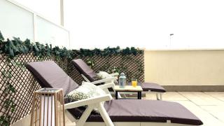 La Ribera - terraza, piscina y playa - San Javier - 2
